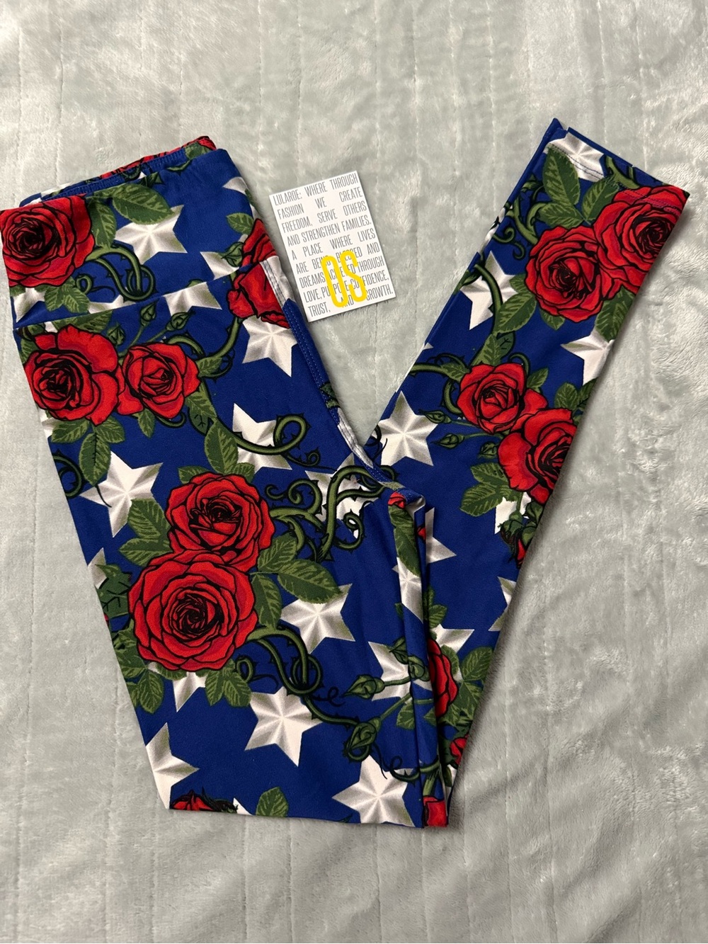 New OS Lularoe Stars & roses leggings!